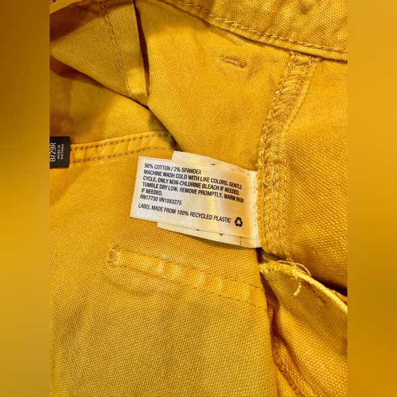 Universal Thread Warm Yellow Wide Leg Pants - Picture 5 of 5